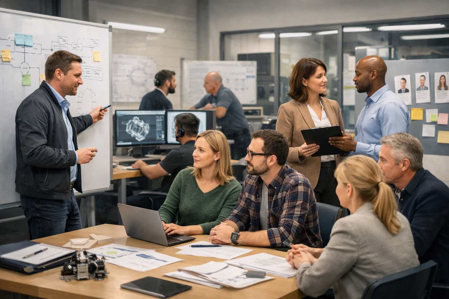 Recruiting- und Engineering-Visual